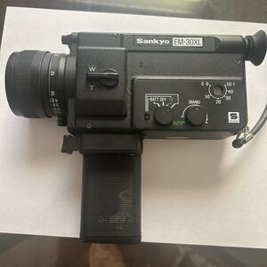 Vintage Sankyo EM-30XL 8mm Camcorder w/Sanko Zoom F=10-30mm